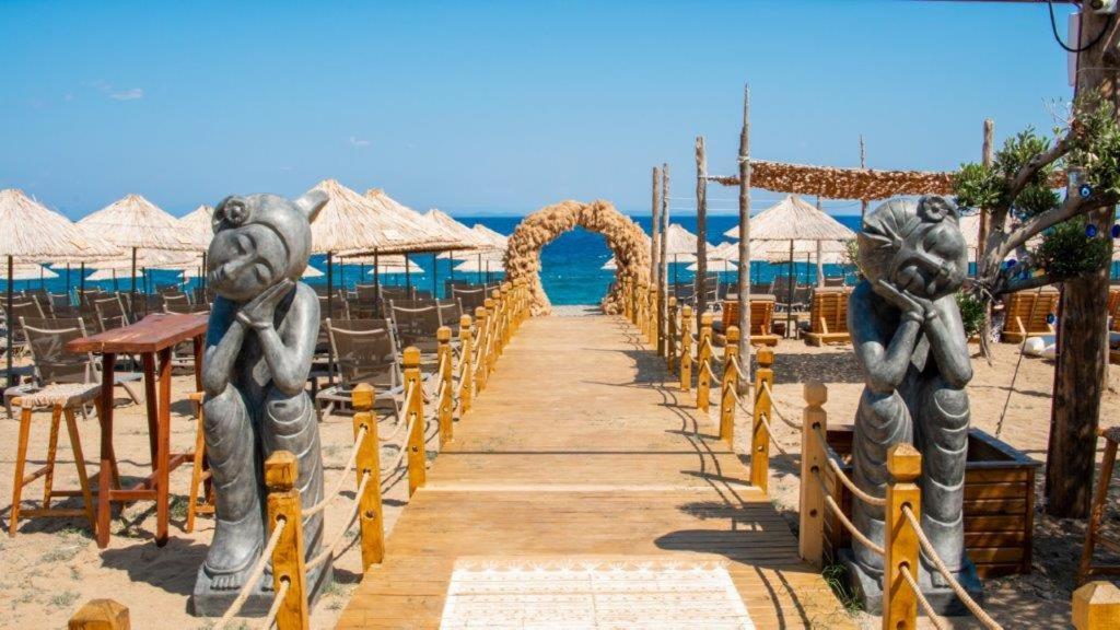 Club Kavala Beach Hotel Ассос Экстерьер фото